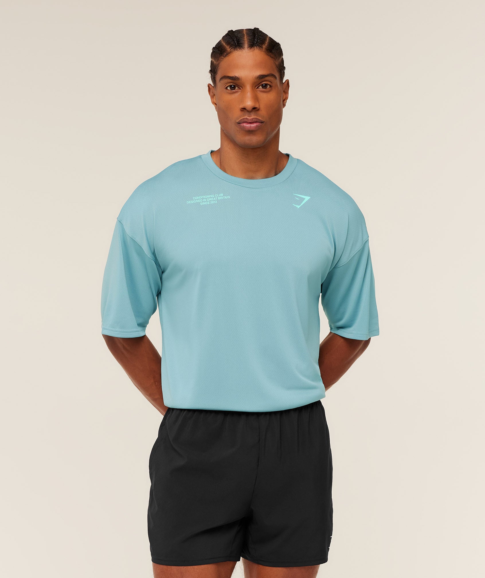 GS Flow Blue/GS Pop Turquoise